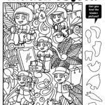 Hidden Pictures For Adults   10 Free Pdf Printables | Printablee With Printable Large Print Hidden Objects