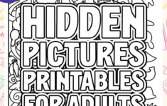 Hidden Pictures For Adults - 10 Free Pdf Printables | Printablee with regard to Free Hidden Pictures For Adults