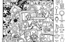 Hidden Pictures For Kids!: English Esl Worksheets Pdf &amp; Doc with regard to Hidden Picture