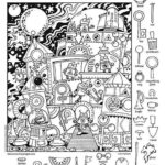 Hidden Pictures For Kids!: English Esl Worksheets Pdf & Doc Within Hidden Pict