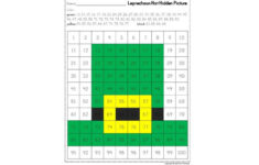 Hidden Pictures In A Hundred Chart ~ St. Patrick'S Day inside Hundreds Chart Hidden Pictures Free