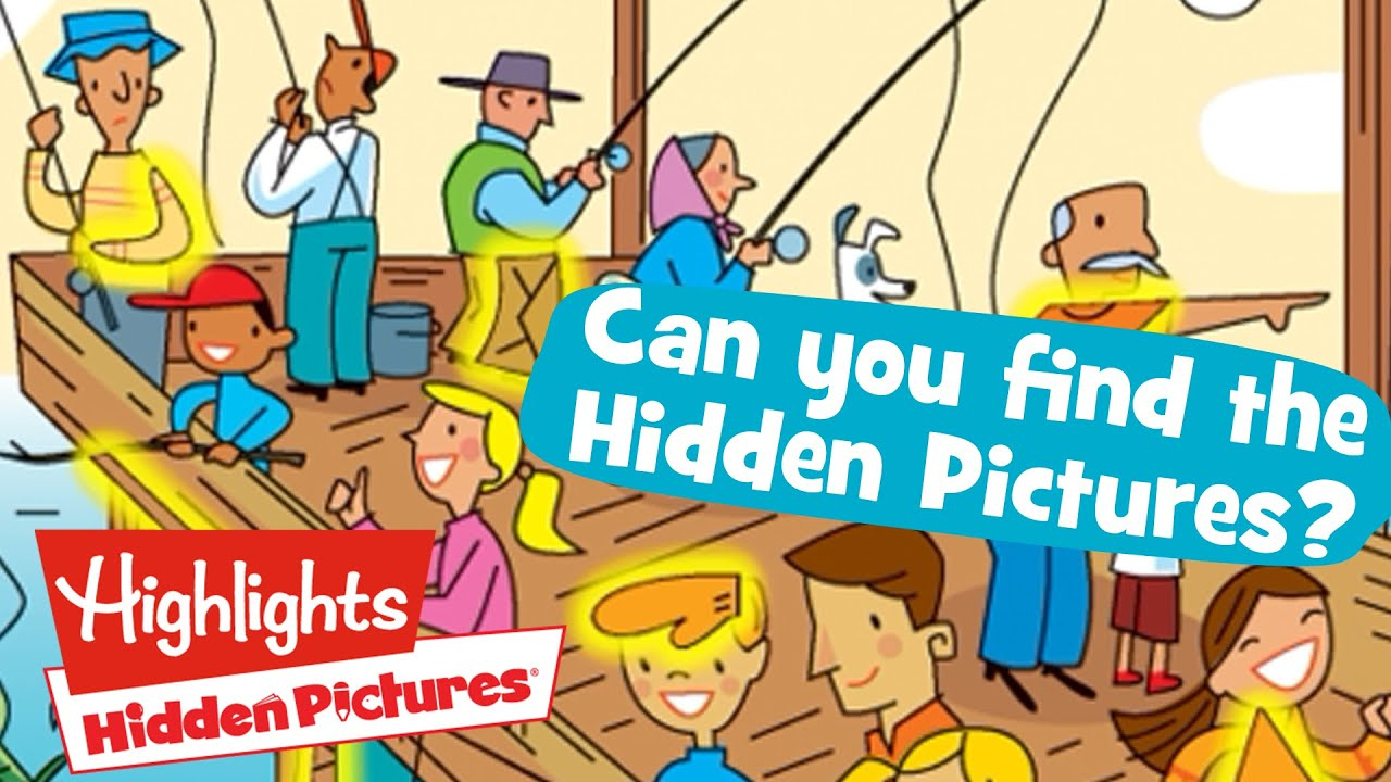 Hidden Pictures Puzzle #1 | 2020 | Can You Find All The Objects? | Highlights Kids for Highlights Find the Hidden Pictures