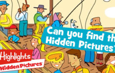 Hidden Pictures Puzzle #1 | 2020 | Can You Find All The Objects? |  Highlights Kids for Highlightskids Hidden Pictures