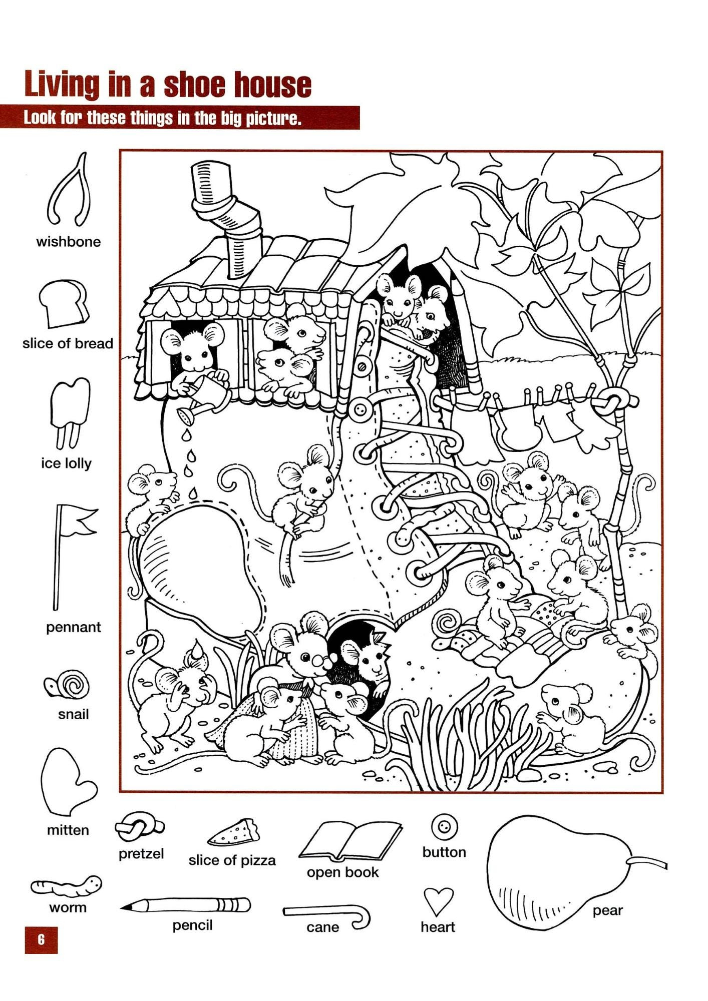 Hidden Pictures Puzzle Book - Brain-Boosting Hidden Object Game for Very Hard Hidden Pictures