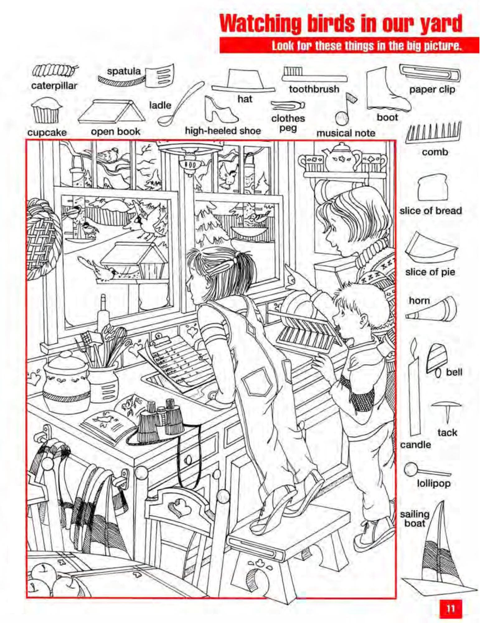 Hidden Pictures Puzzle Book - Brain-Boosting Hidden Object Game pertaining to August Hidden Picture Prits