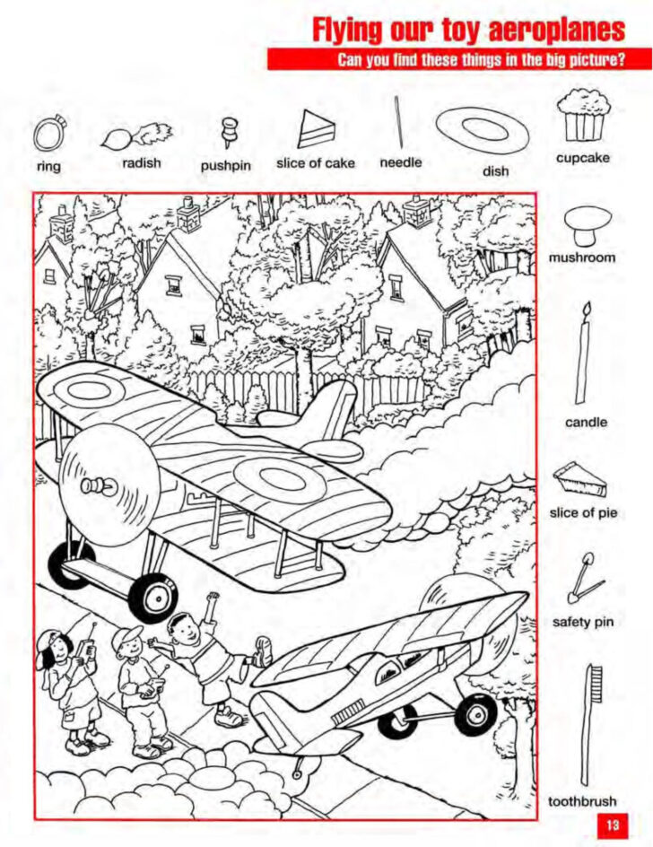 August Hidden Picture Prits