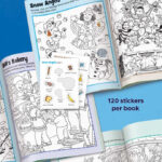 Hidden Pictures Sticker Fun 4 Book Set | Highlights For Children Inside Highlights Hidden Pictures Sticker Fun