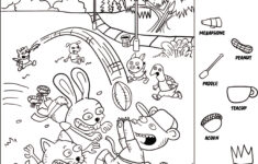 Highlight Picture Hidden Objects - 10 Free Pdf Printables for Highlights Hidden Pictures Free Download