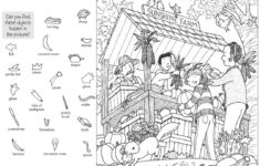 Highlight Picture Hidden Objects - 10 Free Pdf Printables inside Finding The Object Printable