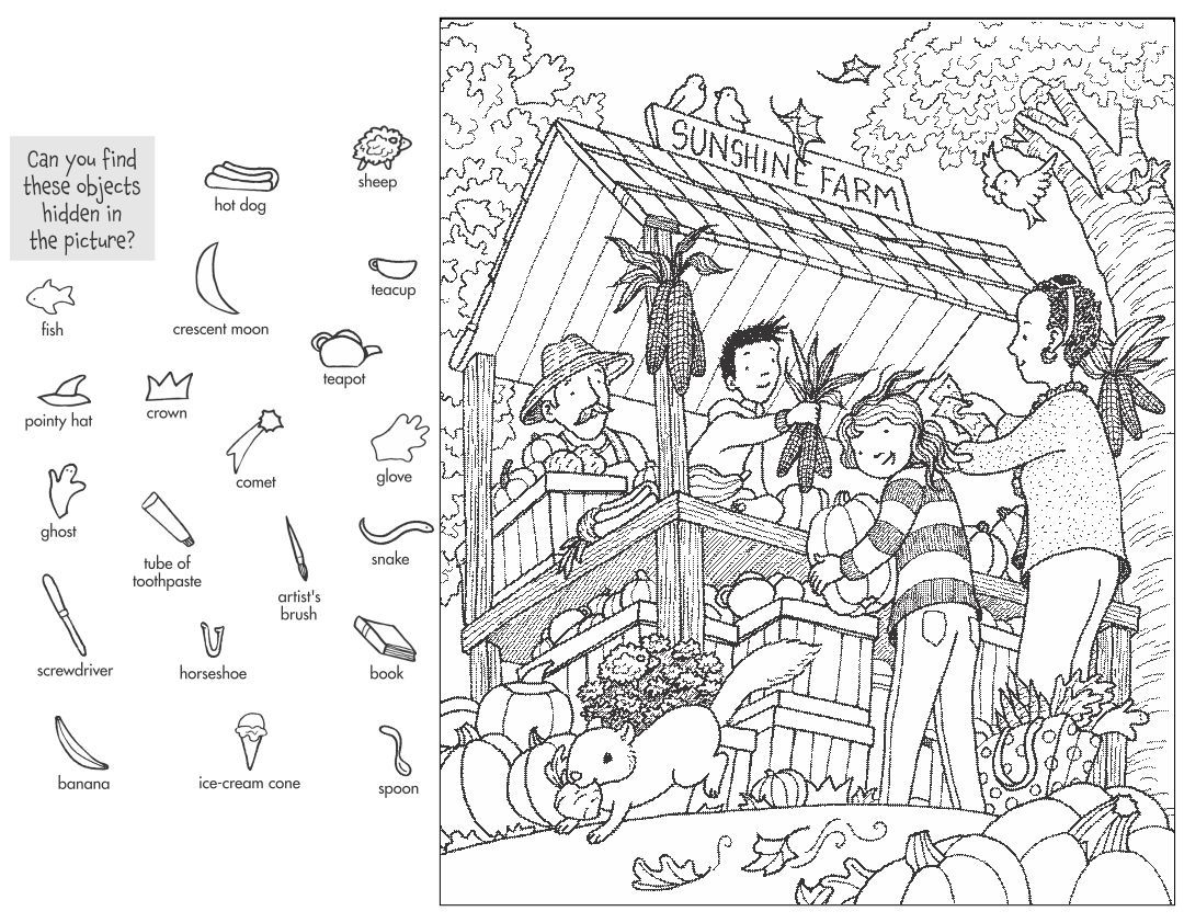 Highlight Picture Hidden Objects - 10 Free Pdf Printables inside Hidden Picture Search