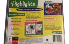 Highlights For Kids Hidden Pictures Workshop Pc Cd-Rom Vintage with regard to Highlights Hidden Pictures Interactive