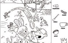 Highlights Hidden Object Printables | Hidden Picture Puzzles with regard to Easy Hidden Picture Printable
