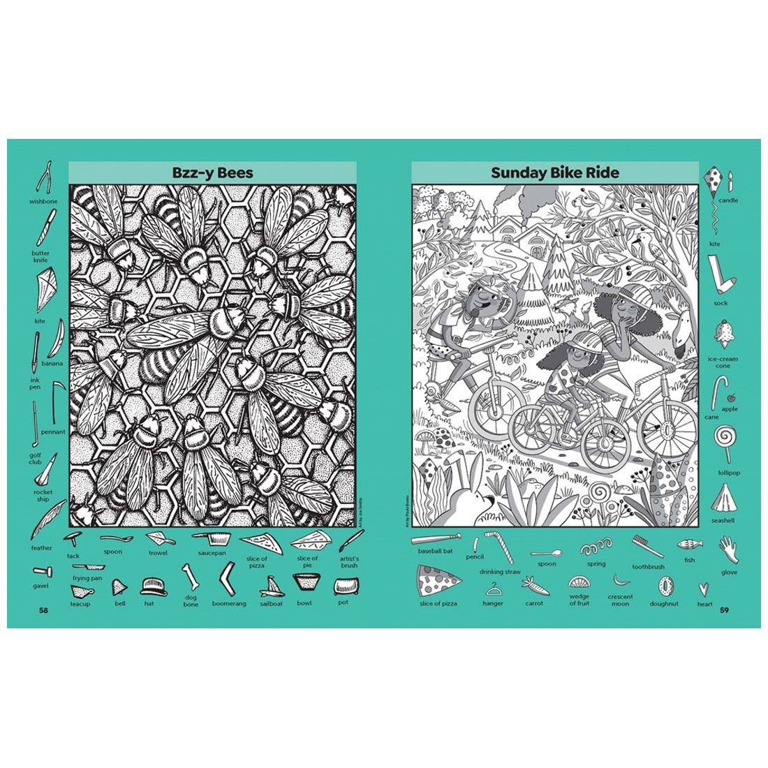Highlights Hidden Pictures Amazing Nature Puzzles 144-Page Book with regard to Really Hard Hidden Pictures
