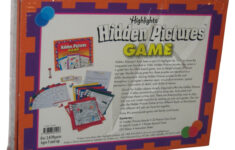 Highlights Hidden Pictures Children Kids Game - (Back Plastic Has Tear) throughout Highlights Magazine Hidden Pictures Game