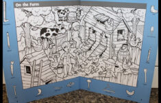 Highlights Hidden Pictures Farm Puzzles 1-3 intended for Hidden Pictures Lots of Llamas Answers