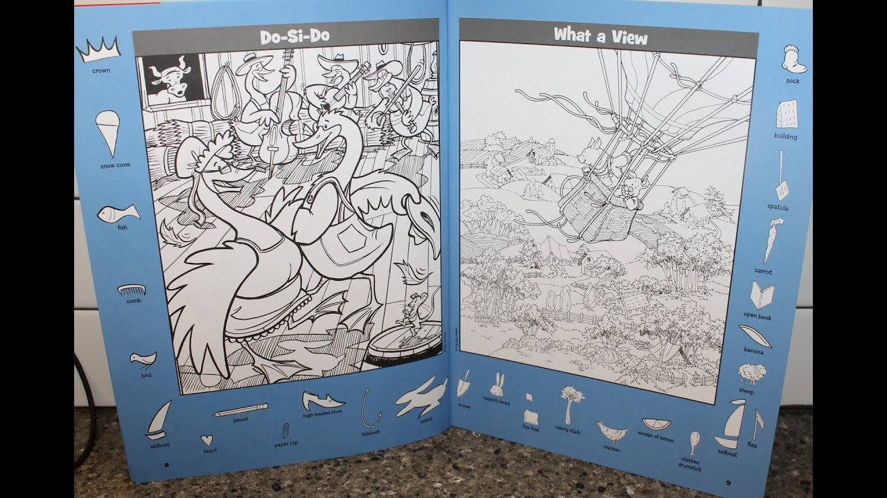 Highlights Hidden Pictures Farm Puzzles 4-7 within Hidden Pictures Sheep Shearing Salon