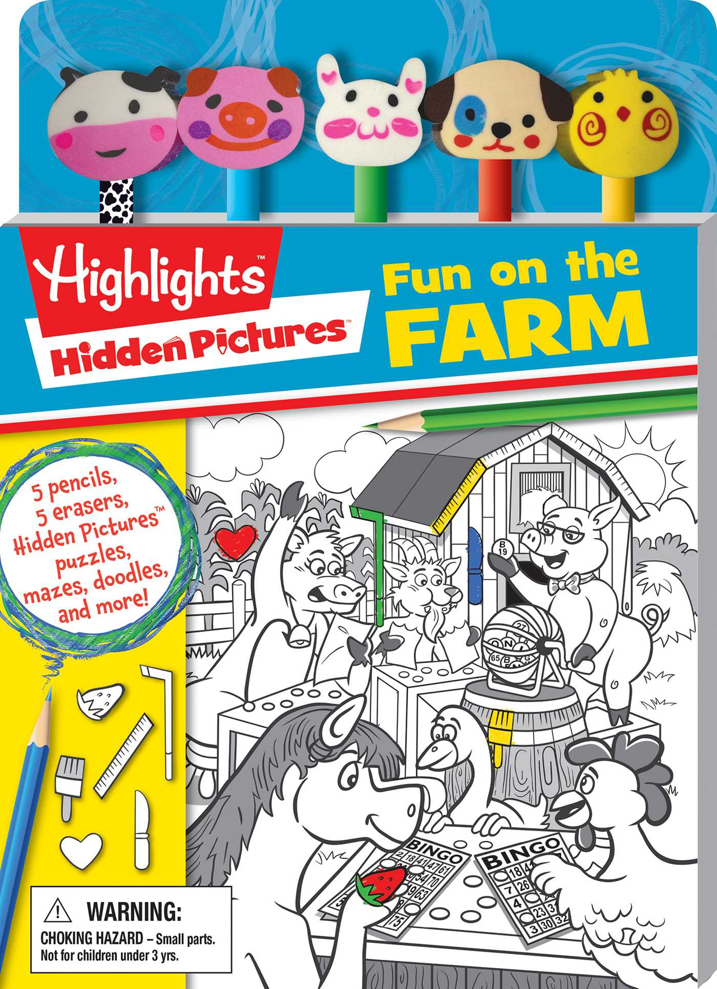 Highlights: Hidden Pictures: Fun On The Farm - Book Summary with regard to Highlights Hidden Pictures Farm Puzzles