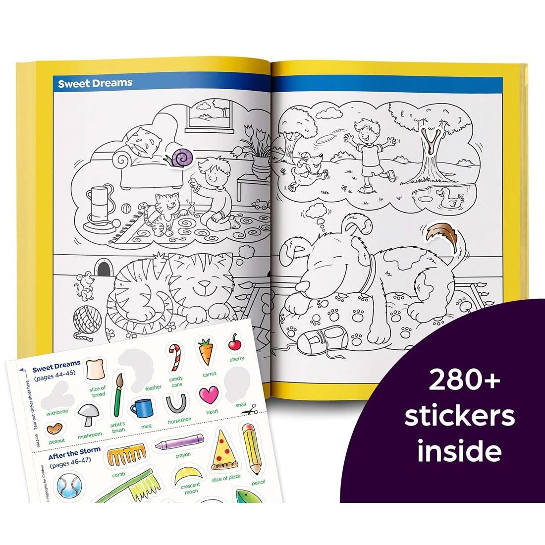 Highlights Hidden Pictures Pet Sticker Puzzles pertaining to Discovery Puzzles Highlights Tm Hidden Pictures