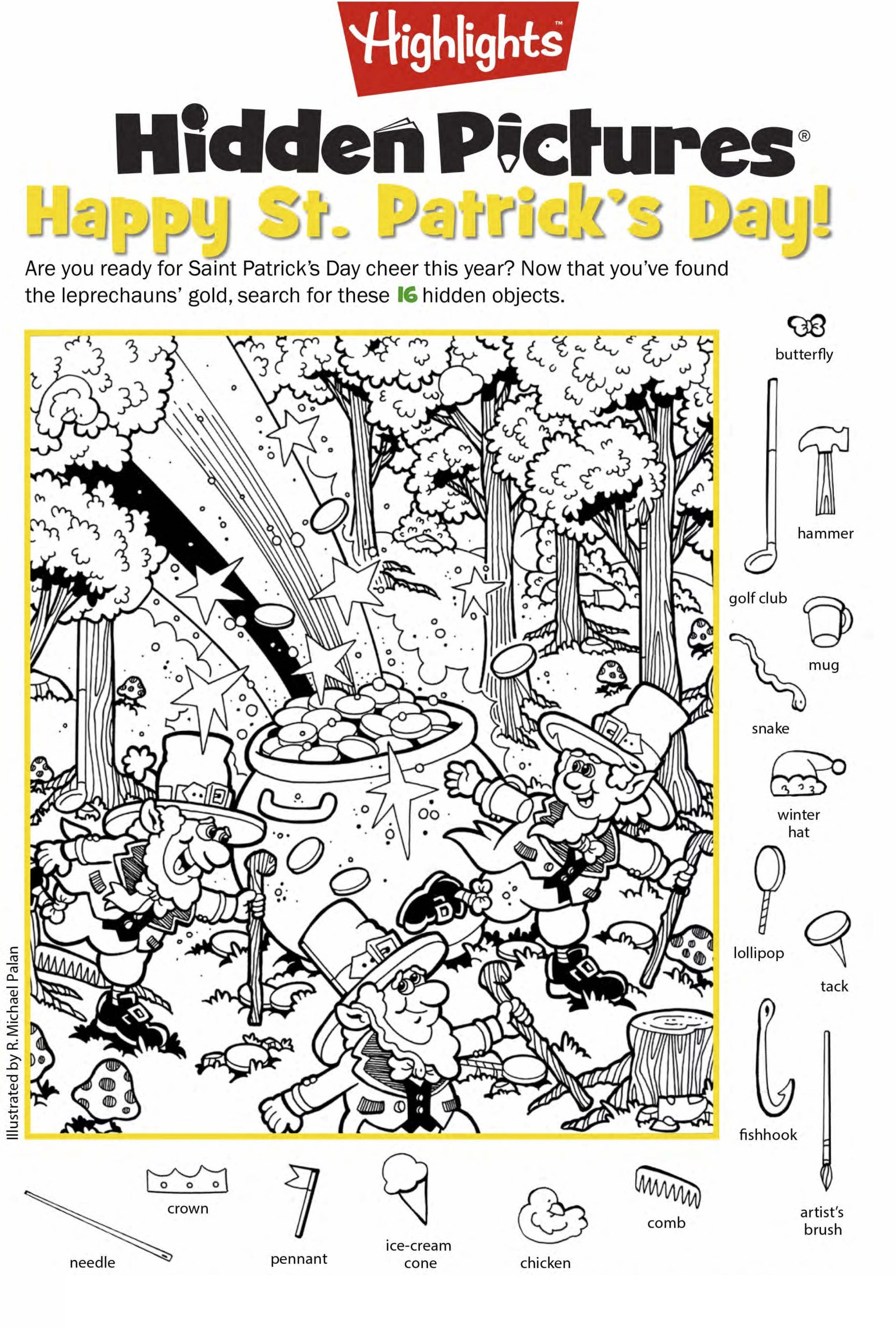 Highlights Hidden Pictures Printable | 123 Worksheets with regard to Highlights Hidden Pictures Print Free Difficult