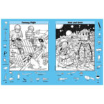 Highlights Hidden Pictures Space Puzzles 144 Page Book Inside Space Hidden Pictures Printable