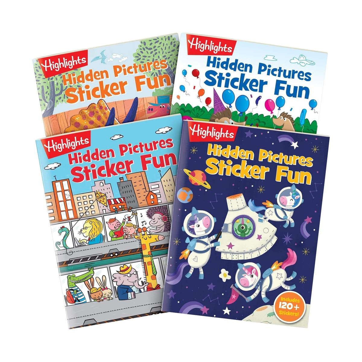 Highlights Hidden Pictures Sticker Fun Sticker Books For Kids Ages for Highlights Hidden Pictures Sticker Fun