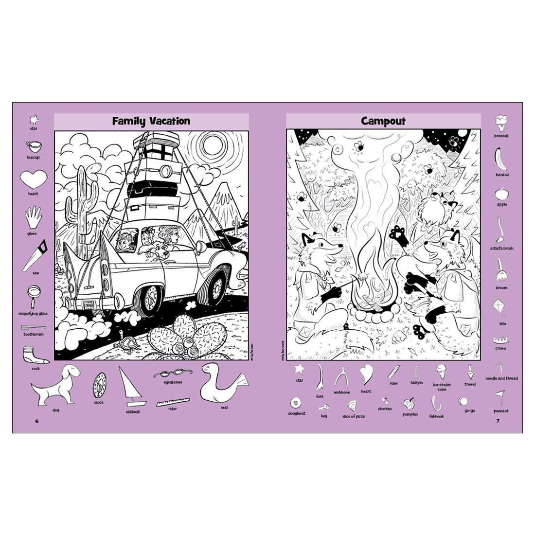 Highlights Hidden Pictures Travel Puzzles 144-Page Book in Highlights Magazine Hidden Pictures Answers
