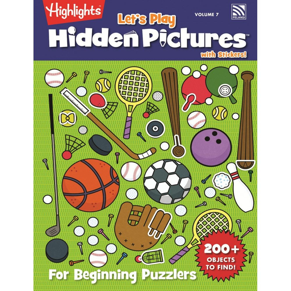 Highlights - Let&amp;#039;S Play Hidden Pictures With Stickers Vol 7 (เพอ in Highlights Let Play Hidden Pictures