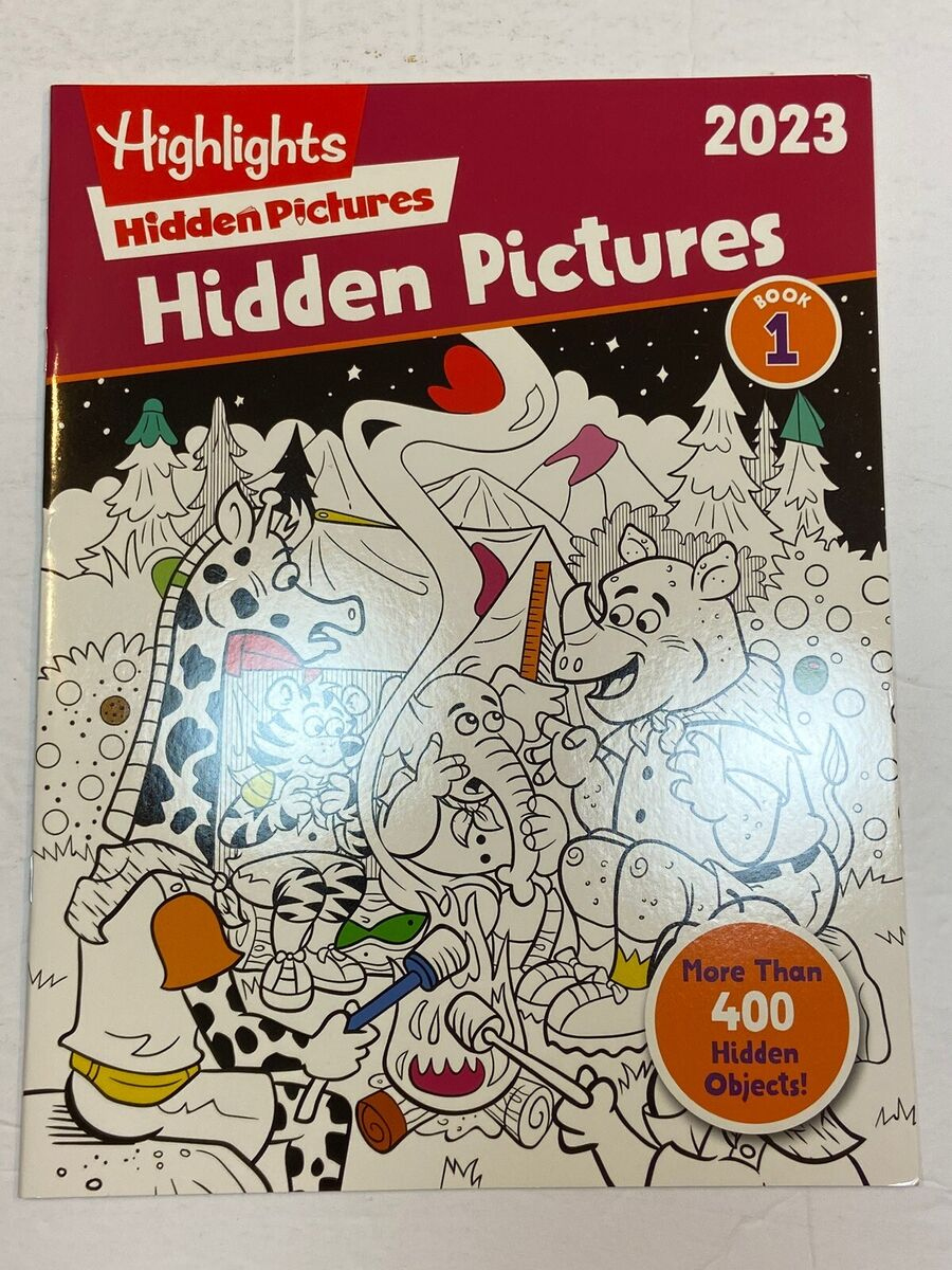 Highlights Magazine Childrens 2023 Hidden Pictures Book 1 Puzzle within Highlights Magazine Hidden Pictures