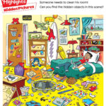 Highlights On X: "It'S Hard To Find Things In A Messy Room, But With Regard To Hard Highlights Hidden Pictures