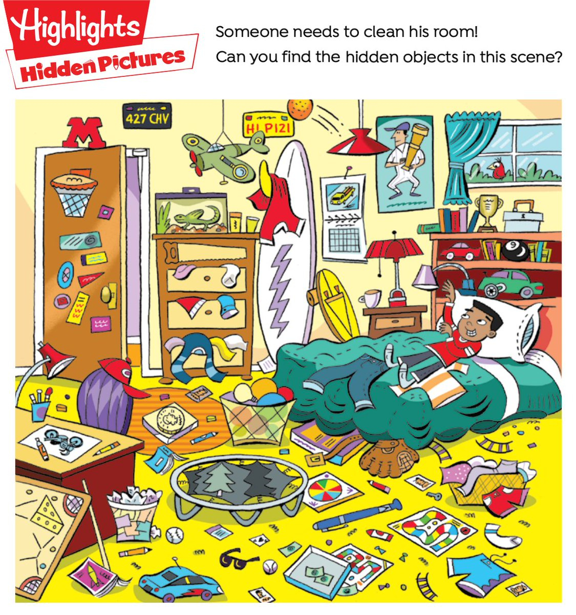 Highlights On X: &amp;quot;It&amp;#039;S Hard To Find Things In A Messy Room, But with regard to Hard Highlights Hidden Pictures