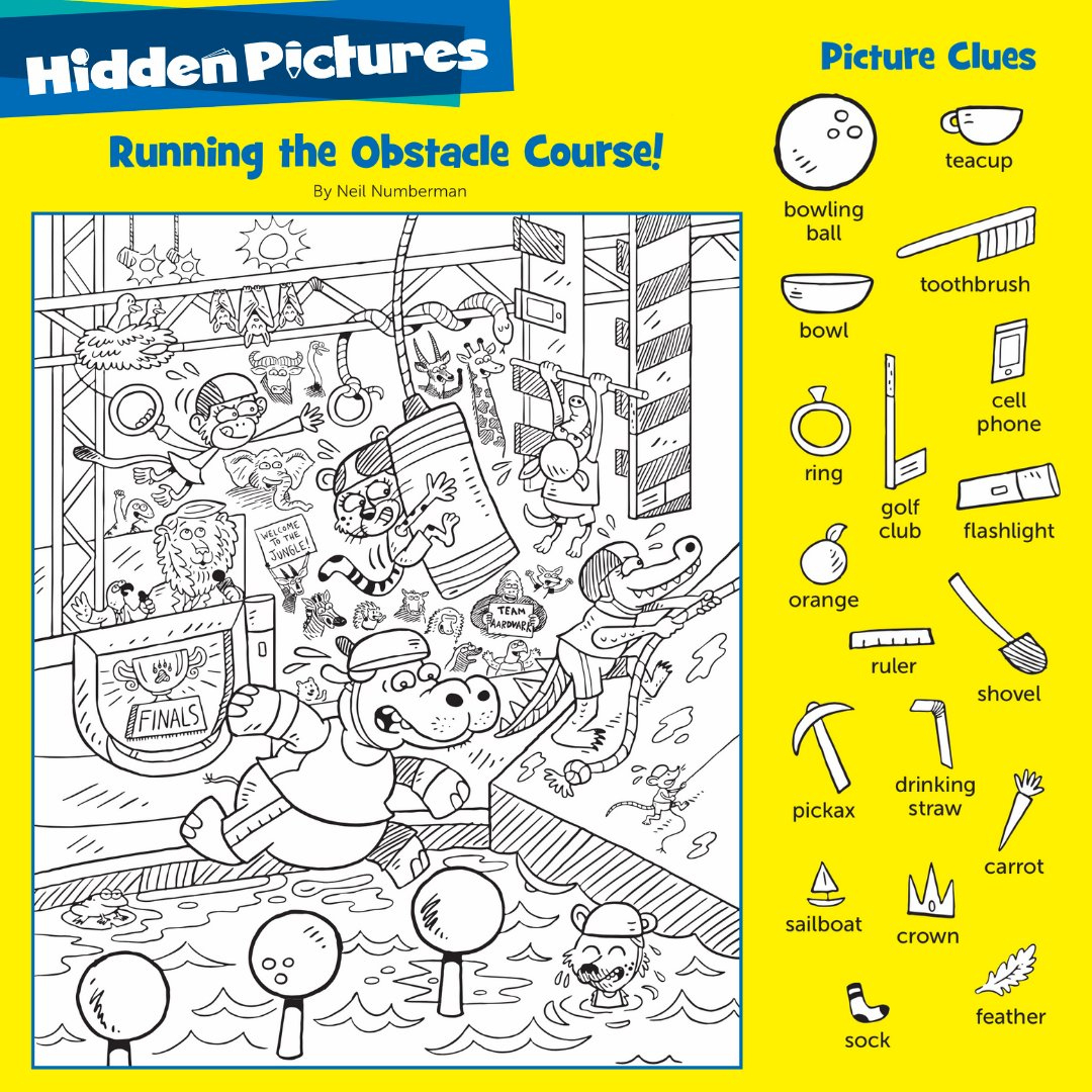 Highlights On X: &amp;quot;Stop Scrolling—It&amp;#039;S Time For A Puzzle Break in Hidden Pictures Club Highlights