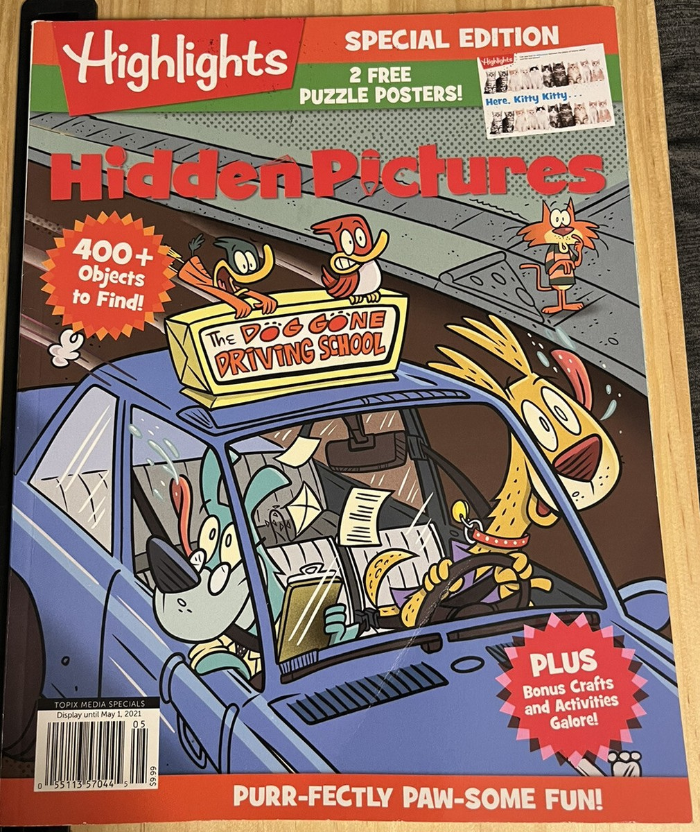 Highlights Special Edition Spring 2021 Hidden Pictures Issue | Ebay intended for Highlights Hidden Pictures Spring
