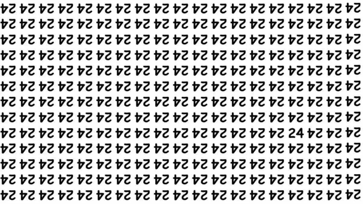 How Sharp Is Your Visual Iq? Spot The Number 24 Hidden Among for Mind Eye Hidden Pictures