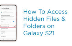 How To Access Hidden Files And Folders On Samsung Galaxy S21 | Android 12 intended for Hidden Pictures on Samsung
