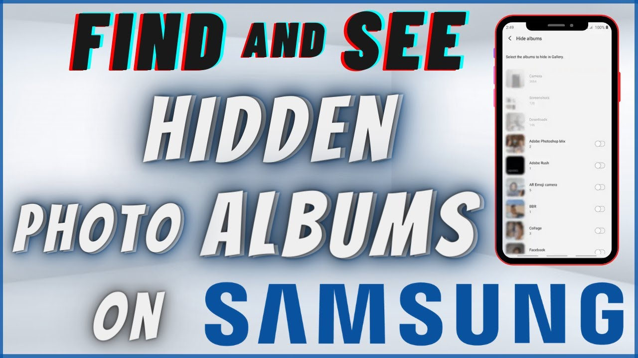 How To Access Hidden Photos/Albums On Samsung regarding Hidden Pictures on Samsung