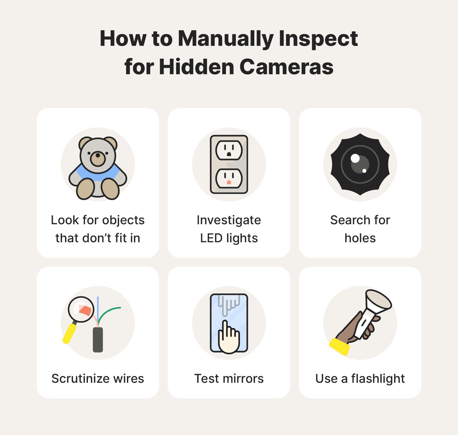 How To Find Hidden Cameras (5 Methods For Detection) throughout Find Hidden Pictures of Someone