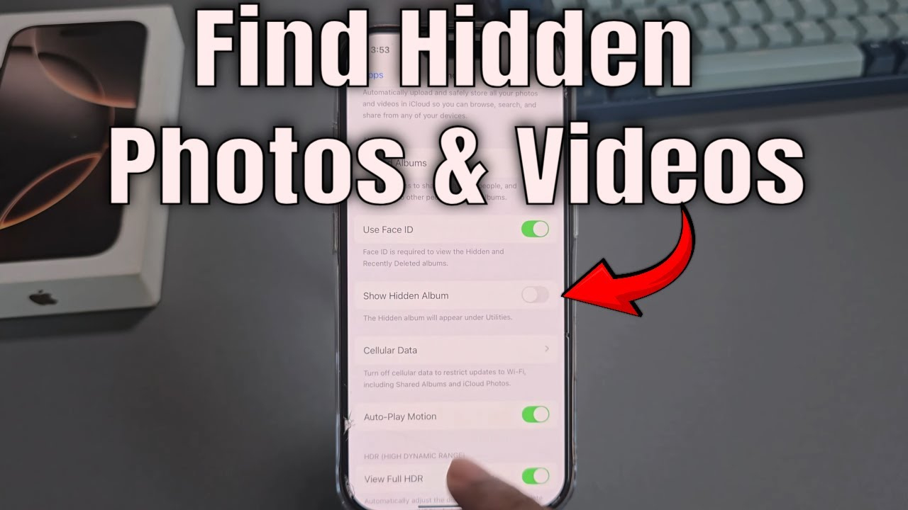 How To Find Hidden Photos And Videos On Iphone Ios 18 regarding Find Hidden Pictures On My Phone