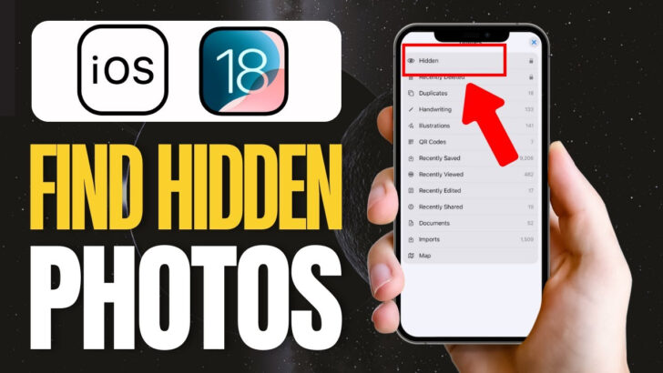 Find Hidden Pictures on Iphone
