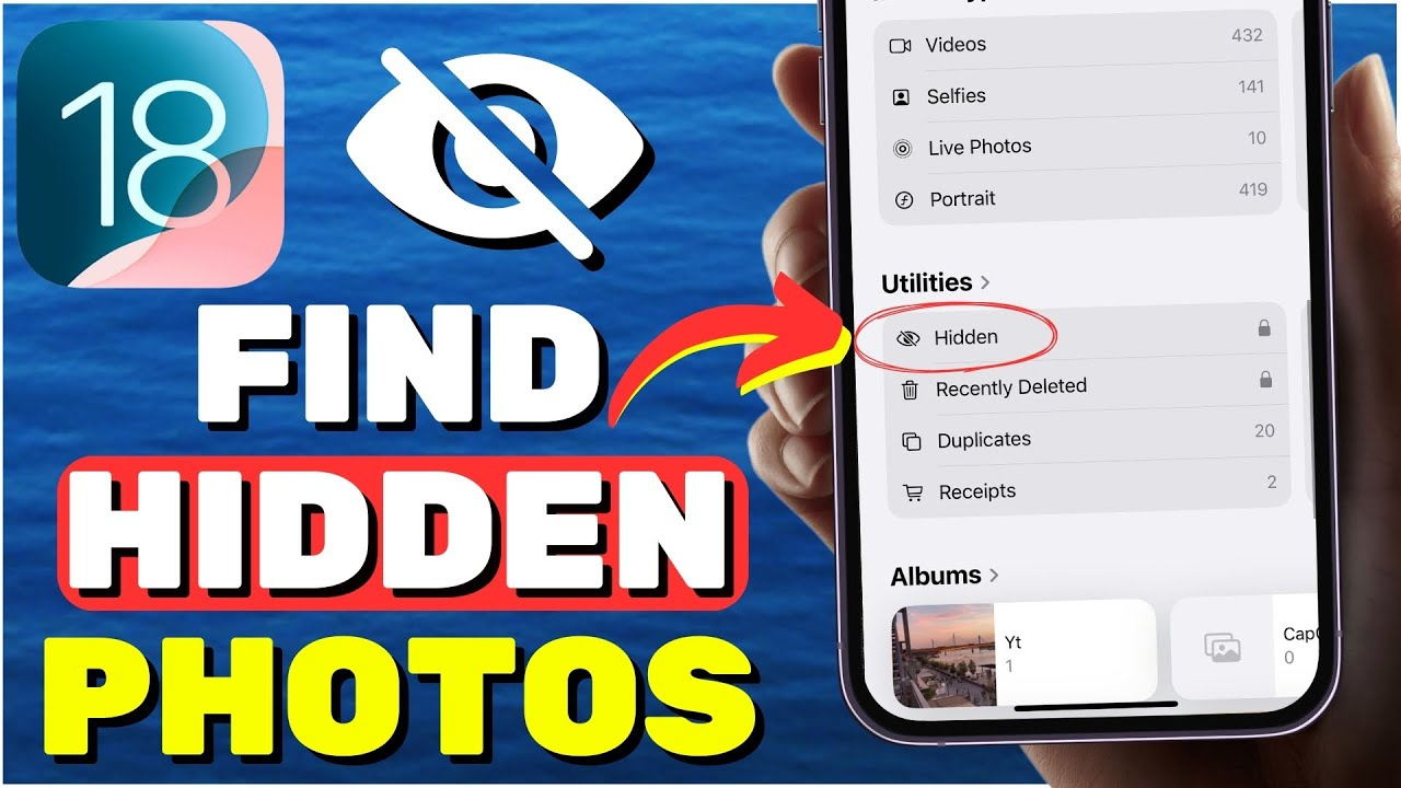 How To Find Hidden Photos On Iphone Ios 18 within Find Hidden Pictures on Phone