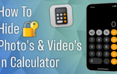 How To Hide Photos &amp; Videos In Calculator On Iphone - Youtube pertaining to Calculator For Hidden Pictures