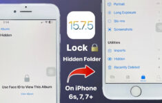 How To Lock Hidden Photos On Iphone 6S, 7, 7+ (Ios 15.7.5) - Lock Hidden  Folder On Ios 15.7.5 with regard to Lock Hidden Pictures Iphone