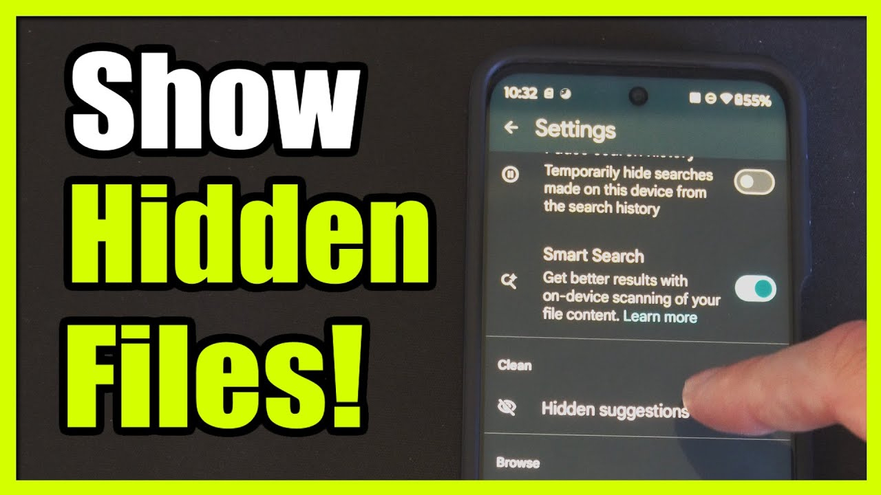 How To Show Hidden Files &amp;amp; System Files On Android Phone (Settings Tutorial) for Show Hidden Pictures Android