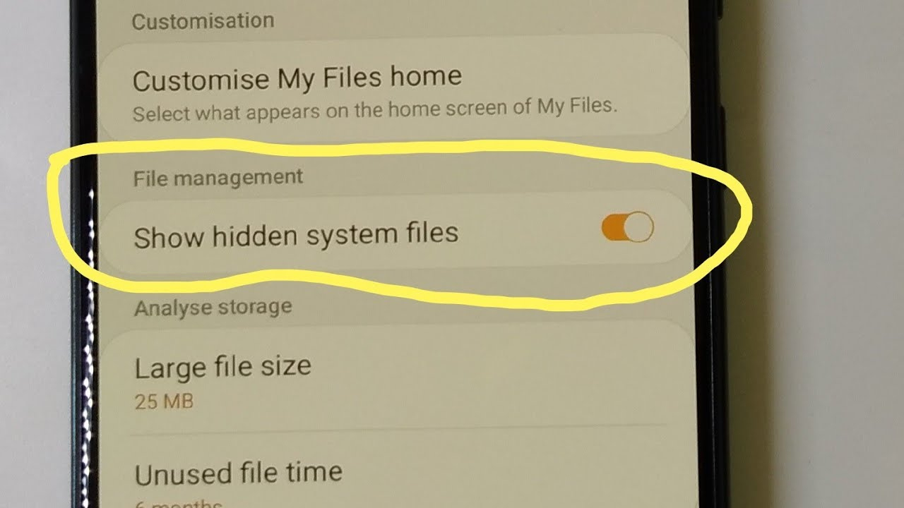 How To View Hidden Files And Folders In Samsung Galaxy Phones regarding Hidden Pictures On Samsung