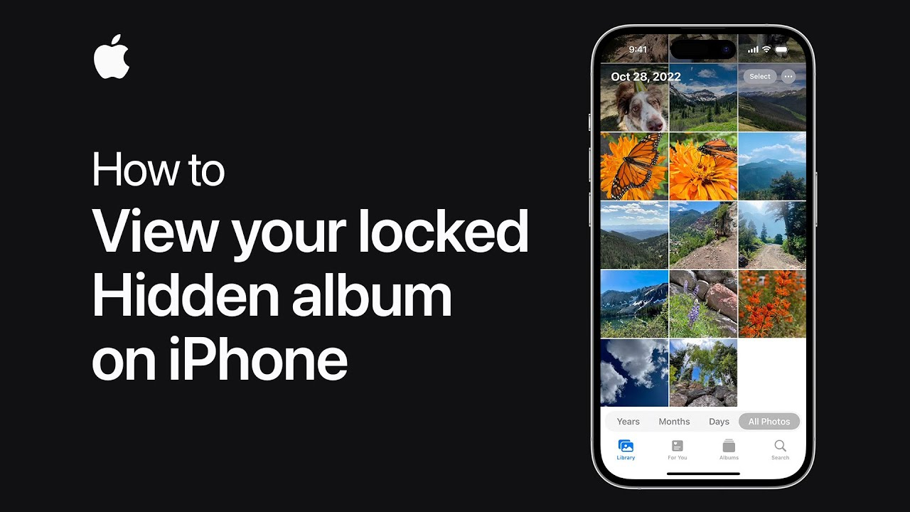 How To View Your Locked Hidden Album On Iphone | Apple Support with View Hidden Pictures On Iphone