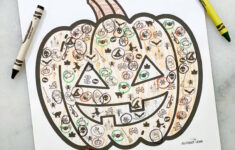 I Spy Halloween Activity Sheet - Free Printable! - Literacy Learn for Free Halloween Hidden Pictures Printable