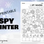 I Spy Winter Free Printable Worksheet | Mrs. Merry Throughout Winter Hidden Pictures Worksheets