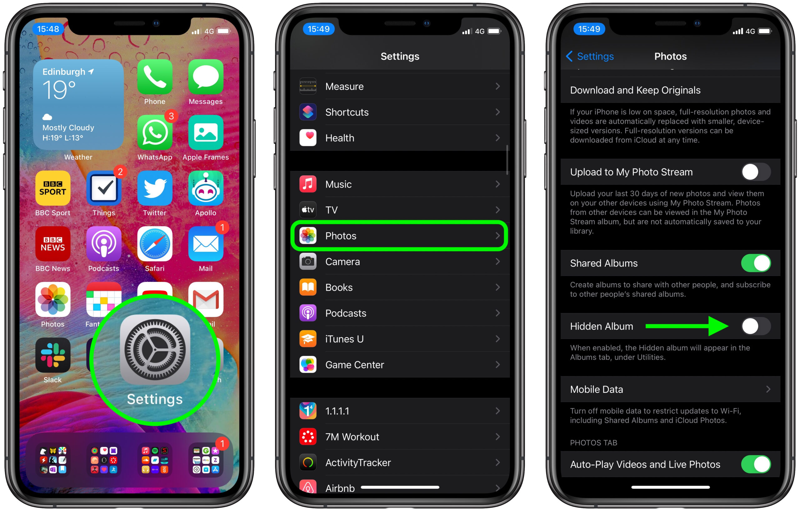 Ios 14: How To Actually Hide The Hidden Photos Album - Macrumors regarding Hidden Pictures Iphone Password