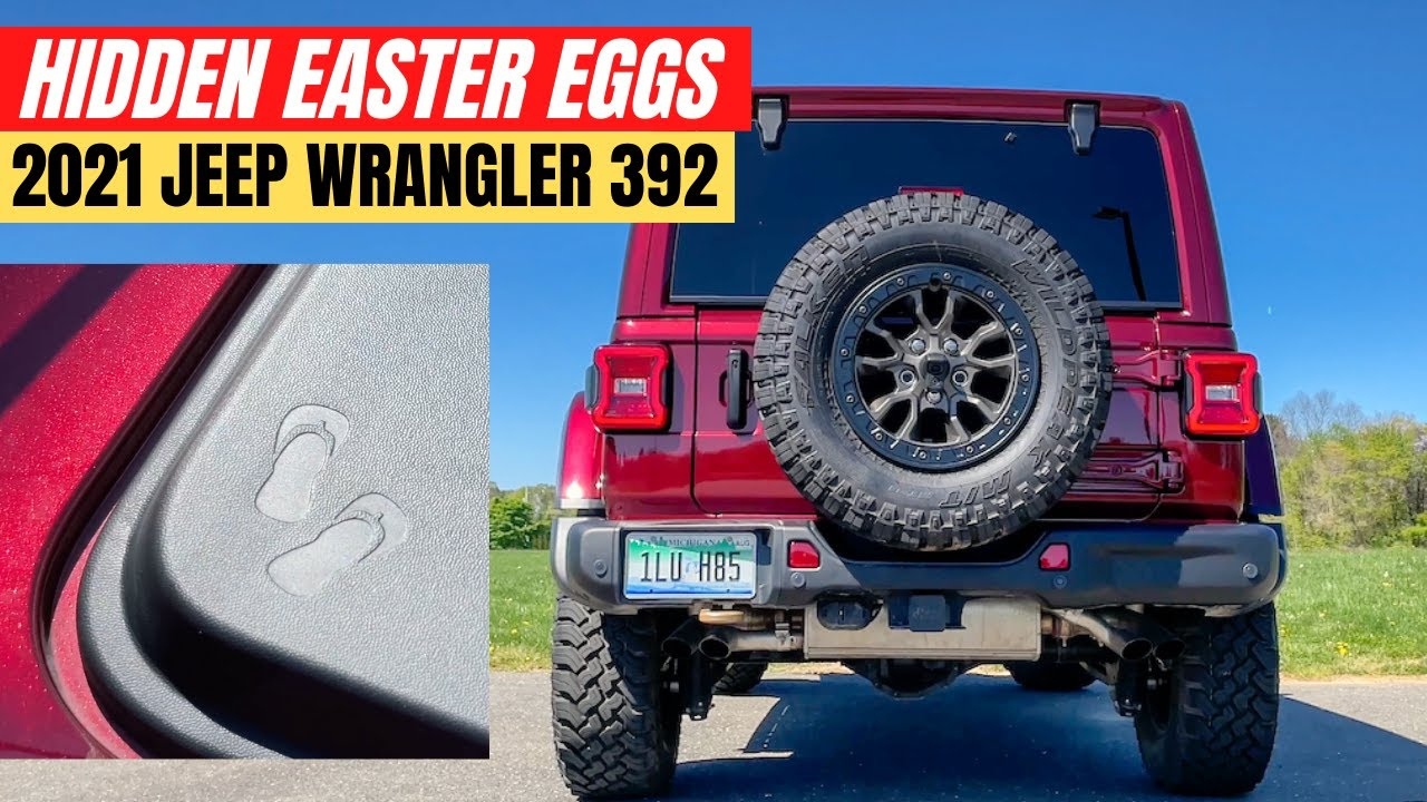 Jeep Easter Eggs On The Wrangler 392 with regard to Hidden Pictures on Jeep Wrangler