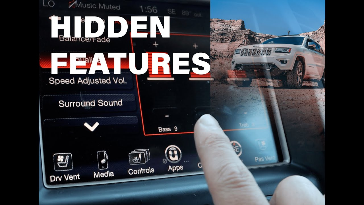Jeep Grand Cherokee Hidden Features Wk2 throughout Hidden Pictures On Jeep Grand Cherokee