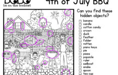July 4Th Bbq - Bolo - Be On The Look Out, Hidden Objects, Pictures with 4th of July Hidden Pictures